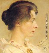 Marie de perfil - Peder Severin Krøyer