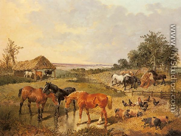 Country Life - John Frederick Herring, Jnr.