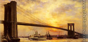 View Of The Brookyln Bridge - Emile Renouf