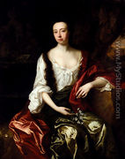 Portrait Of Thomas Brotherton Wife, Margaret - John Riley