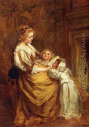 Motherly Love - Jacob Henricus Maris