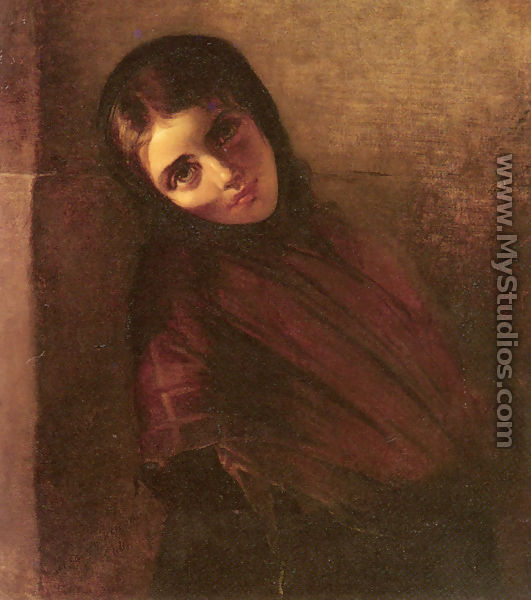 A Young Girl - Anna Maria Elisabeth Jerichau-Baumann