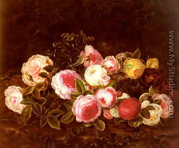 Still Life with Flowers - Bolle