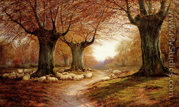 An Autumnal Landscape - William Luker