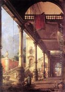 Perspective - (Giovanni Antonio Canal) Canaletto