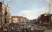 Regatta on the Grand Canal 2 - (Giovanni Antonio Canal) Canaletto