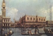 View of the Bacino di San Marco (or St Mark's Basin) - (Giovanni Antonio Canal) Canaletto