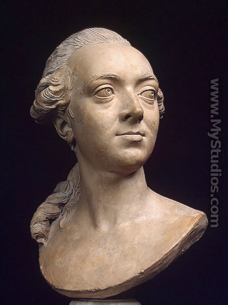 Portrait Bust of the Architect Pierre Rousseau - Philippe-Laurent Roland