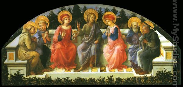 Seven Saints - Filippino Lippi