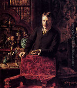 A Gentleman In An Interior - Eduard Charlemont