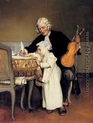 The Music Lesson - Eduard Charlemont