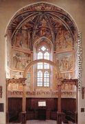 View of the main apsidal chapel - Benozzo di Lese di Sandro Gozzoli