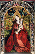 Madonna Of The Rose Bower - Martin Schongauer