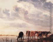 Cows in a River - Aelbert Cuyp
