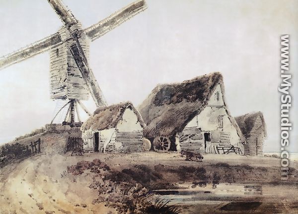 Mill in Essex - Thomas Girtin