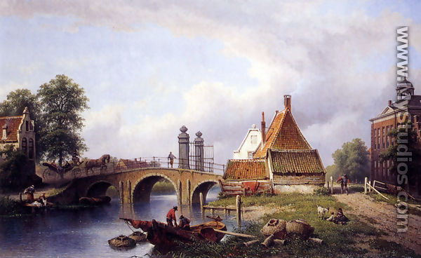 Het Rechthuys in Watergraafsmeer, Amsterdam - Eduard Alexander Hilverdink