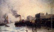 The Last Boat From Greenwich - Edward Aubrey Hunt