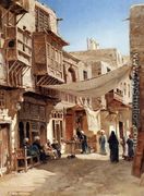 A Street In Boulaq Near Cairo - John Varley