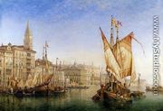 The Doge's Palace From The Entrance To The Grand Canal - William Wilde