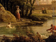 Landscape With Bathers - detail - Claude-joseph Vernet