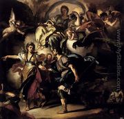 The Royal Hunt Of Dido And Aeneas - Francesco Solimena