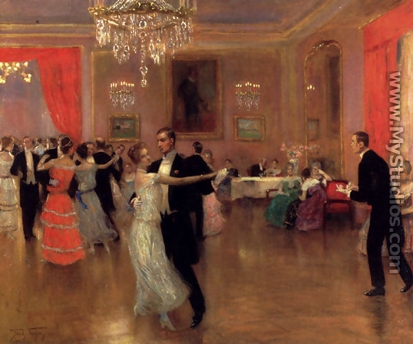At The Ball - Frederick Vezin