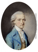 Portrait Of A Gentleman - Hugh Douglas Hamilton