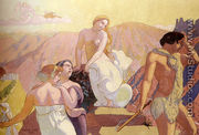 Psyche's Parents Abandon Her On The Summit Of The Mountain - Maurice Denis