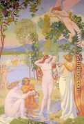 Cupid In Flight Is Struck By The Beauty Of Psyche - Maurice Denis
