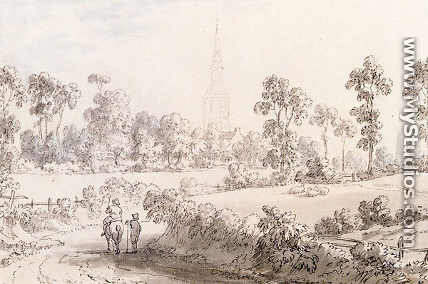 A Folio Of Watercolours And Drawings (Pic 2) - Anthony Devis