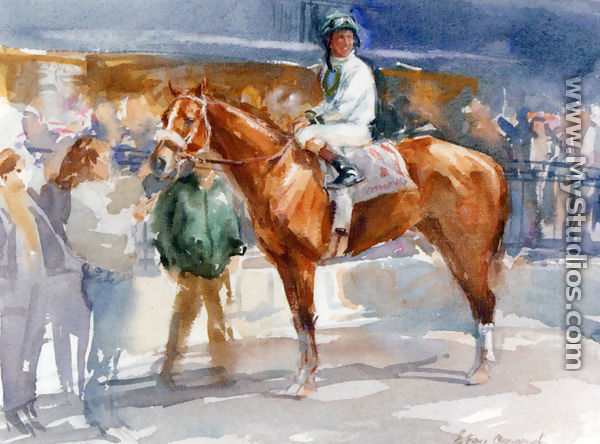 An Overbrook Entry With Jockey Up - Sandra Oppegard