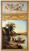 Allegory Of Spring: The Goddess Pomona Surrounded By Putti (or Embarking On A Boat Ride) - Charles Diodore Rahoult