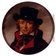 Portrait Of A Man, Possibly A Self-Portrait - Jean Baptiste Joseph Wicar