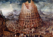 Tower Of Babel - Marten Van Valckenborch I