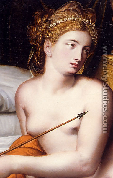 Venus And Cupid - detail - Willem Adriaensz Key