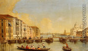 View Of The Grand Canal And Santa Maria Della Salute, Venice - Johann Richter