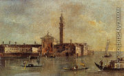 View Of The Island Of San Giorgio In Alga, Venice - Francesco Guardi