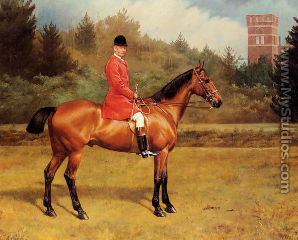 Horse And Rider - Edmund Havell Jnr.