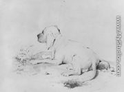 Dog (from McGuire Scrapbook) - Francis W. Edmonds
