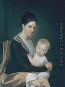 Mrs. Marinus Willett and Her Son Marinus, Jr. - John Vanderlyn
