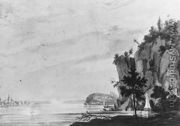 The Monument to Alexander Hamilton at Weehawken - Pavel Petrovich Svinin
