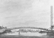 The Upper Bridge over the Schuylkill, Philadelphia--Lemon Hill in the Background - Pavel Petrovich Svinin
