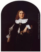 A Portrait Of A Gentleman, Three Quarter Length - Bartholomeus Van Der Helst