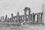 Girgenti (The Temple of Juno Lacinia at Agrigentum) - William Stanley Haseltine