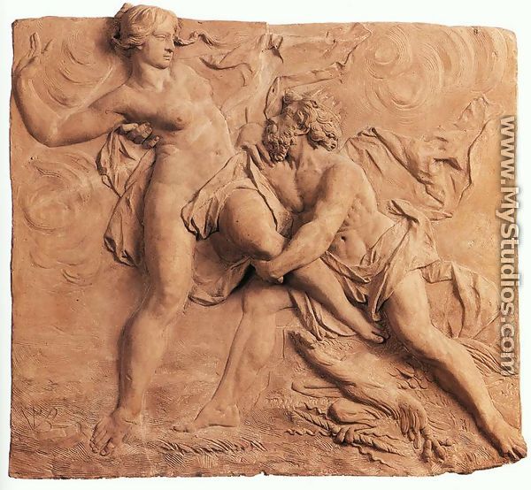 The Abduction of Persephone by Hades - Jan Peter van Baurscheit the Elder