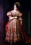 Maria Christina de Bourbon (1806-1878) - Valentin Carderera y Solano