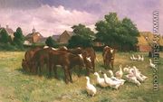 Cows and Ducks - Claude Cardon