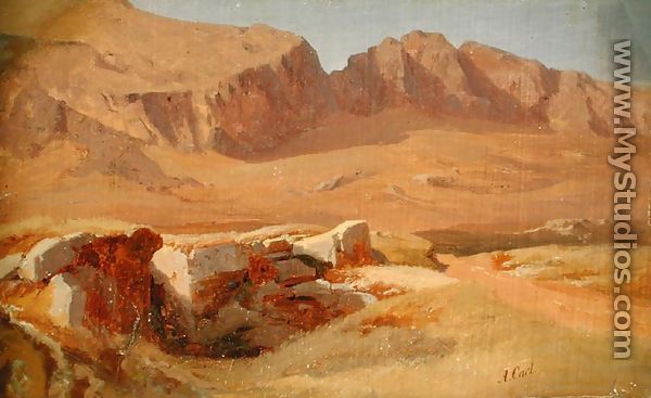 In the Sabine Mountains - Adolf Carl