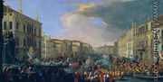 Regatta Held in Honour of Frederick VI of Denmark (1671-1730) 1709 - Luca Carlevaris