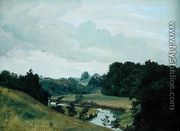 The River Alster at Poppenbuttel in the Morning, 1883 - Johann-Hermann Carmiencke